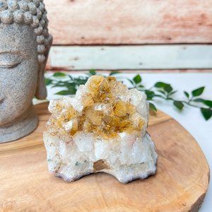 Genuine Chunky Beautiful Citrine Crystal - Sunshine Abundance Energy Stone